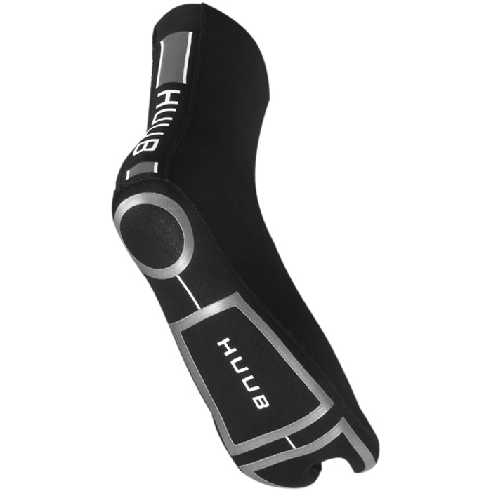 2024 Huub 3mm Wetsuit Swim Socks A2-SS - Black / Silver